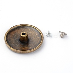 Rivet à vis solide en alliage et fer&nbsp;PALLOY-WH0084-12AB