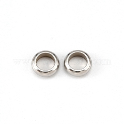 Perles à écraser en acier inoxydable 304&nbsp;STAS-WH0029-06D-01