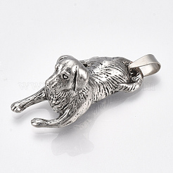 Pendenti per cuccioli in lega stile tibetano&nbsp;PALLOY-S178-09
