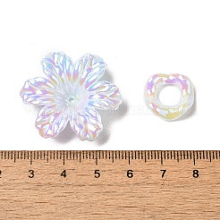 Regenbogenfarbene Acrylperlen mit schillernder Beschichtung&nbsp;OACR-U006-01F