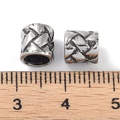 Perles européennes en acier inoxydable chirurgical 316&nbsp;STAS-P362-05AS-01