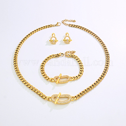 Sets aus ovalen Armbändern&nbsp;PU5171-2