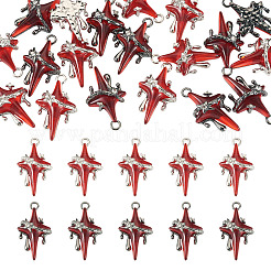 Pendenti in resina lega 20 pz 2 colori&nbsp;FIND-TA0009-57