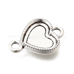 Tibetische Legierungsverbinder-Cabochon-Fassungen für Emaille&nbsp;FIND-D042-10B-AS