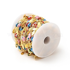 Catene di maglie smaltate malocchio&nbsp;CHC-C003-10G