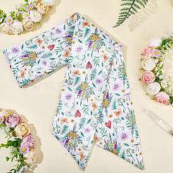 1 Stück Wickelgürtel aus Polyester mit Blumenmuster für Damen&nbsp;AJEW-CP0009-89A