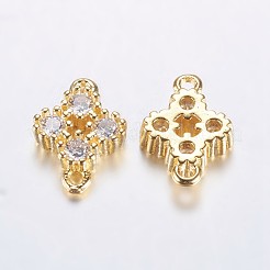 Langlebige vergoldete Zirkonia-Verbindungen aus Messing&nbsp;ZIRC-F069-26G