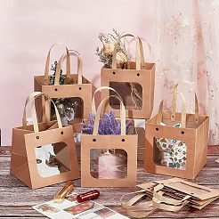 Handtaschen aus Bastelpapier&nbsp;CARB-WH0018-03A