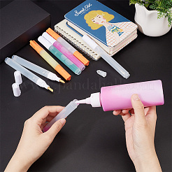 12 Stück leerer Nachfüll-Farbmarker in 2 Stilen&nbsp;DIY-NB0008-58