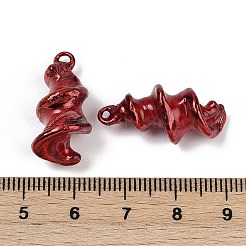 Sprühbemalte Anhänger aus natürlicher Trochusmuschel&nbsp;SHEL-K006-48B