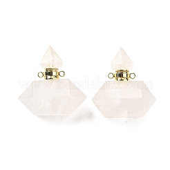 Pendentifs de bouteille de parfum de pierres précieuses&nbsp;G-L623-08G