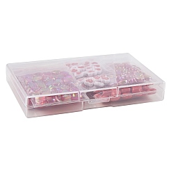 240pcs 6 Arten undurchsichtige Acrylperlen&nbsp;SACR-FS0001-41