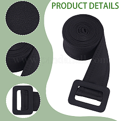 1 cinturón de tela con hebillas de aleación para abrigos.&nbsp;AJEW-GF0015-07C