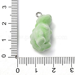 Flockige Harzanhänger&nbsp;FIND-S001-08G