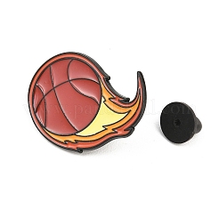 Broche sportive en alliage émaillé&nbsp;JEWB-K018-38B-EB
