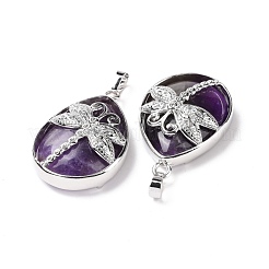Natürlichen Amethyst Edelsteinanhänger&nbsp;G-G900-01P-06