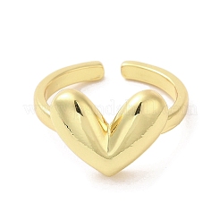 Fingerring aus Messing mit Rack-Beschichtung&nbsp;RJEW-C072-24G