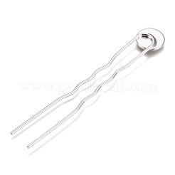 Fornituras de horquilla de pelo de hierro&nbsp;KK-M040-04A-S