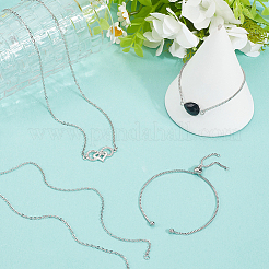 304 Edelstahl Schmucksets&nbsp;STAS-SC0010-22P