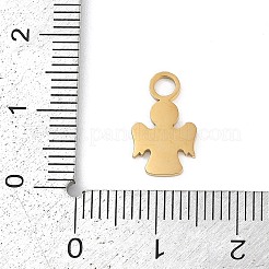 304 Edelstahl-Emaille-Anhänger&nbsp;STAS-I325-059G