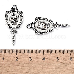 Pendentif en alliage de style tibétain&nbsp;TIBE-H142-22AS-01