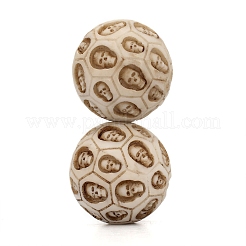 Bola de masaje de resina de calavera&nbsp;PW-WG49456-01