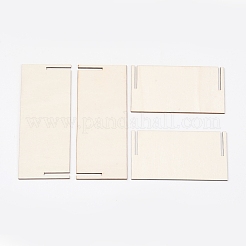 Porte-mouchoirs en bois&nbsp;DIY-WH0167-22