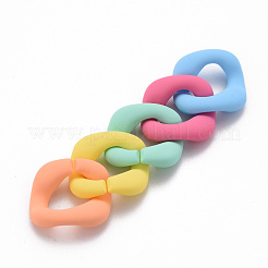 Gummierte Verbindungsringe aus Acryl&nbsp;MACR-T041-02B
