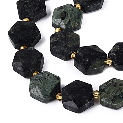 Chapelets de perles de jasper kambaba naturel&nbsp;G-N368-01A-02