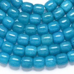 Natürliche Malaysia Jade Perlen Stränge&nbsp;G-B165-F03-10x10mm