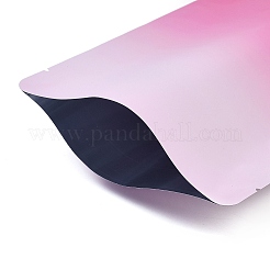 Sacs cadeaux rectangulaires en plastique bicolores à fermeture éclair&nbsp;OPP-C003-01D-03