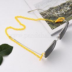 Personalisierte abs kunststoff kabelkette halsketten&nbsp;NJEW-JN02996-01