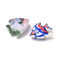 Abalorios de porcelana hechas a mano&nbsp;PORC-N009-08