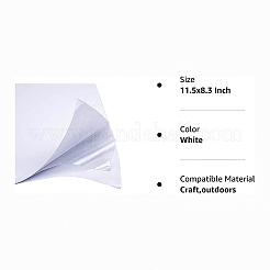 A4 carta adesiva biadesiva&nbsp;AJEW-WH0096-88