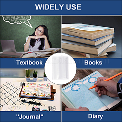 10 funda de plástico para libros&nbsp;OFST-WH20816-004A
