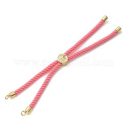 Fabrication de bracelet en corde de coton&nbsp;KK-F758-03S-G