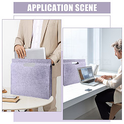 Insert organisateur de sac à main en feutre rectangle&nbsp;DIY-WH0899-816A