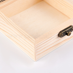 Scatola di legno&nbsp;CON-WH0080-17A