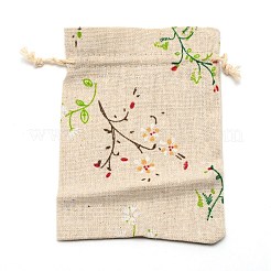 Rechteck Tuch-Verpackungs-Beutel&nbsp;ABAG-WH0038-03