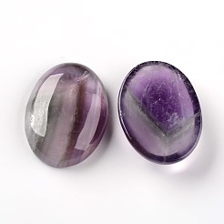 Oval natürlichen Amethyst Cabochon&nbsp;G-I172-22x30mm-05