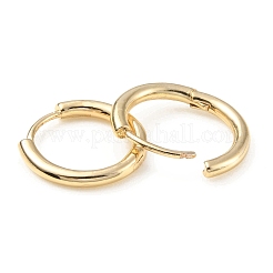 Ottone orecchini a cerchio Huggie&nbsp;KK-C024-16A-KCG