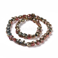Trasparenti perle di vetro placca fili&nbsp;GLAA-C025-01E