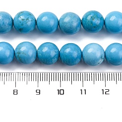 Gefärbte natürliche Magnesitperlenstränge&nbsp;G-P558-A01-01A