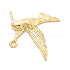 Colgantes de rhinestone de acero inoxidable 304&nbsp;RESI-R155-021G