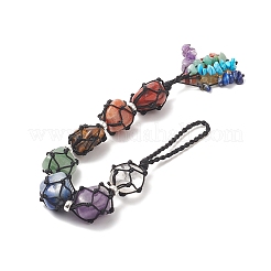 Chakra-Edelstein-Perlen-Anhänger-Dekoration&nbsp;HJEW-JM00957