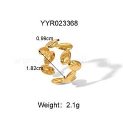 Bagues de manchette en acier inoxydable 304 pour femmes&nbsp;CD9702-5