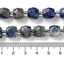 Natürlicher Lapislazuli Perlenstränge&nbsp;G-B065-A03