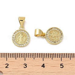 Gestell aus Messing mit Zirkonia-Anhänger&nbsp;KK-Q795-22G
