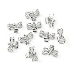 Bowknot Legierung Diacharme&nbsp;ZIRC-R007-036A-02