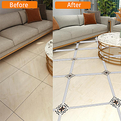 Bordatura in plastica pvc&nbsp;DIY-WH0504-91C-01